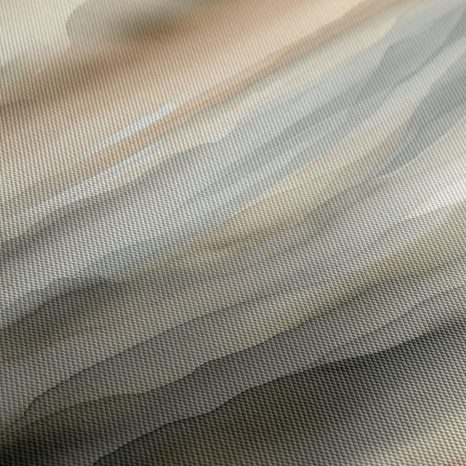 WANDBILD GEDÄMPFTE HÜGEL IM NEBEL - BILDER VON NATUR UND LANDSCHAFT - BILDER