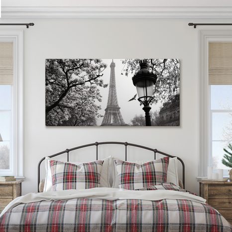 OBRAZ ROMANTICKÁ ZIMNÍ PAŘÍŽ - OBRAZY PAŘÍŽ - OBRAZY