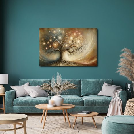 TABLOU COPACUL VIEȚII MISTIC - TABLOURI ARBORII VIEȚII - TABLOURI