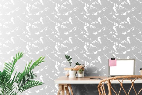 SELBSTKLEBENDE TAPETE GEHEIME SPRACHE DER TIERE - SELBSTKLEBENDE TAPETEN - TAPETEN