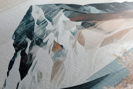 OBRAZ MALEBNÉ HORY VE SKANDINÁVSKÉM STYLU - OBRAZY HORY - OBRAZY