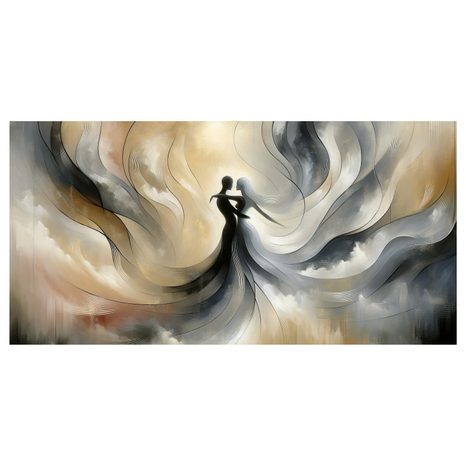 TABLOU ARMONIA A DOUĂ SUFLETE - TABLOURI DRAGOSTE - TABLOURI