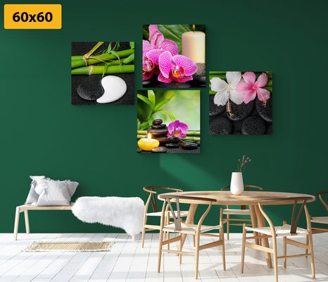 SET OBRAZŮ FENG SHUI ZÁTIŠÍ - SESTAVY OBRAZŮ - OBRAZY