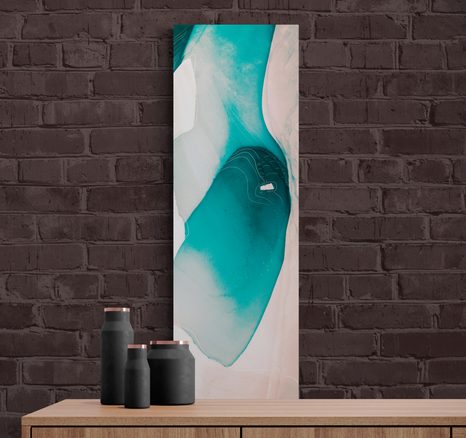 OBRAZ ABSTRAKCE MOŘSKÉHO DNA - OBRAZY