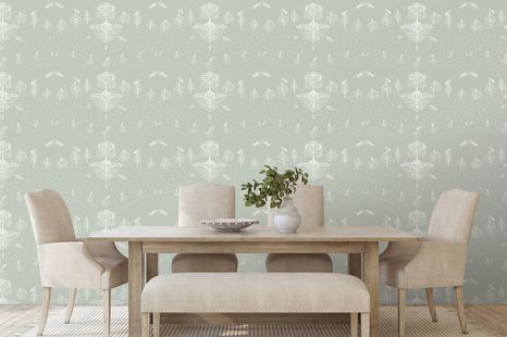 SAMOLEPÍCÍ TAPETA ZELENÝ STROM MOUDROSTI - SAMOLEPÍCÍ TAPETY - TAPETY