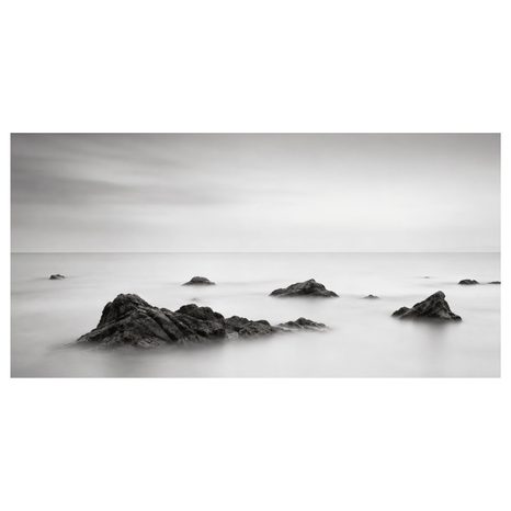 CANVASTAVLA STILLA KUST I DIS - TAVLOR MED HAV OCH STRAND - TAVLOR