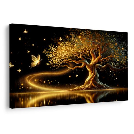 OBRAZ STROM ŽIVOTA ZLATÁ MAGIE - OBRAZY STROMY ŽIVOTA - OBRAZY