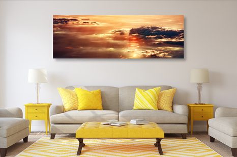 WANDBILD BEZAUBERNDE WOLKEN - BILDER VON NATUR UND LANDSCHAFT - BILDER