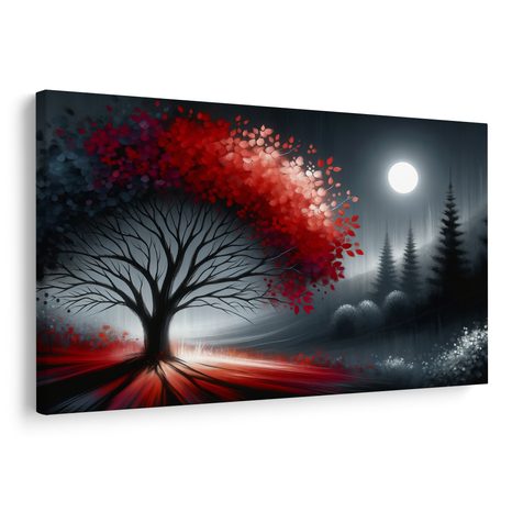 OBRAZ STROM ŽIVOTA POD MĚSÍCEM - OBRAZY STROMY ŽIVOTA - OBRAZY