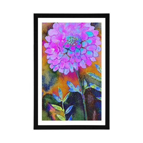POSTER WITH MOUNT BEAUTIFUL FLOWERS - FLOWERS - POSTERS