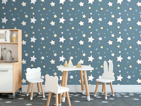 ΤΑΠΕΤΣΑΡΊΑ ΔΙΆΣΤΗΜΑ ΠΟΥ ΞΕΚΙΝΆ ΜΕ ΜΠΛΕ ΦΌΝΤΟ - ΠΑΙΔΙΚΉ ΤΑΠΕΤΣΑΡΊΑ - ΤΑΠΕΤΣΑΡΊΕΣ