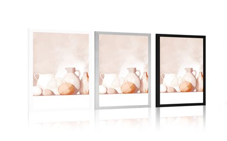 POSTER NATURA MOARTĂ ARTISTICĂ - VAZE - POSTERE