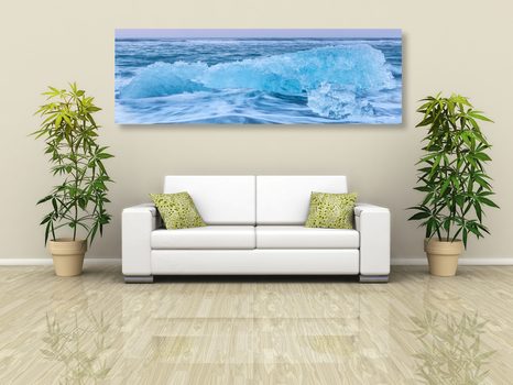 SLIKA LEDENI OCEAN - SLIKE NARAVE IN POKRAJINE - SLIKE