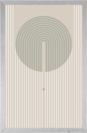 POSZTER STÍLUSOS MINTA KÖRREL MID-CENTURY. - MOTÍVUMOK A MŰHELYÜNKBŐL - POSZTEREK