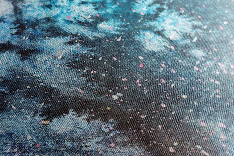 OBRAZ ABSTRAKCE Z AKVARELOVÝCH BAREV - ABSTRAKTNÍ OBRAZY - OBRAZY