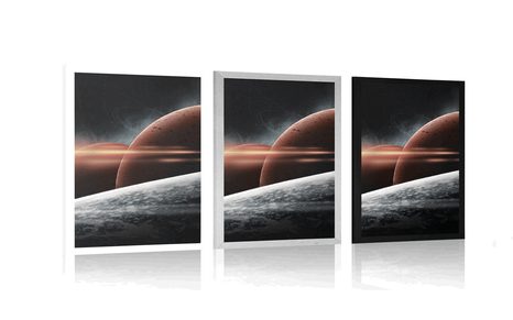 PLAKÁT PLANETY V GALAXII - VESMÍR A HVĚZDY - PLAKÁTY