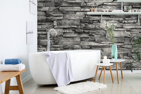FOTOTAPETA GRAFITOVÁ KAMENNÁ STENA - 🔥 TOTÁLNY VÝPREDAJ 🔥