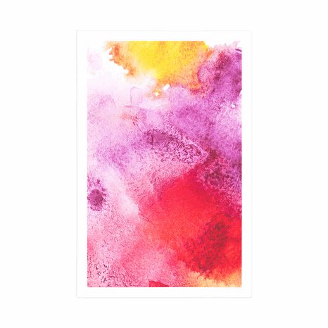 PLAKAT DIVNA APSTRAKTNA SLIKA - APSTRAKTNI I S UZORKOM - PLAKATI