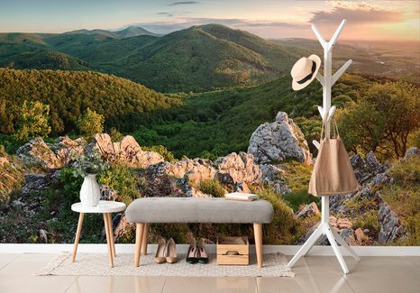 SAMOLEPÍCÍ FOTOTAPETA PŘÍRODA ZALITÁ SLUNCEM - SAMOLEPÍCÍ TAPETY - TAPETY