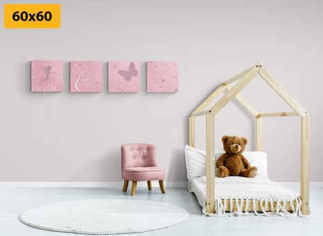 SET OBRAZŮ POHÁDKOVÁ VÍLA - SESTAVY OBRAZŮ - OBRAZY