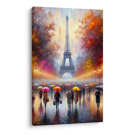 OBRAZ PAŘÍŽ V BARVÁCH PODZIMU - OBRAZY PAŘÍŽ - OBRAZY