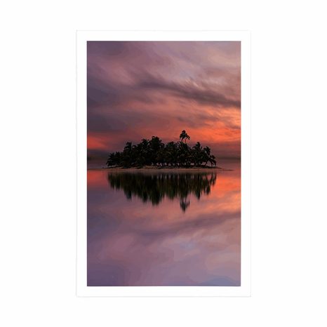 POSTER – ISOLA DESERTA - NATURA - POSTER