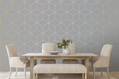 SAMOLEPIACA TAPETA ŠEDÉ KOCKY - SAMOLEPIACE TAPETY - TAPETY