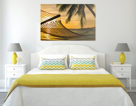 OBRAZ HOJDACIA SIEŤ NA PLÁŽI - OBRAZY PRÍRODY A KRAJINY - OBRAZY