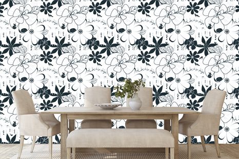 TAPETA ZVÍŘATA V OKOLÍ KVĚTIN - TAPETY KVĚTINY - TAPETY