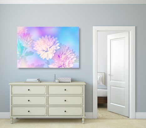 WANDBILD CHRYSANTHEME - BILDER BLUMEN - BILDER
