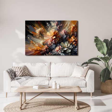 OBRAZ KVETOUCÍ HARMONIE BAREV - OBRAZY KVĚTŮ - OBRAZY