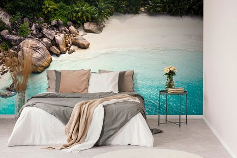 FOTOTAPETA POBŘEŽÍ SEYCHELY - TAPETY PŘÍRODA - TAPETY