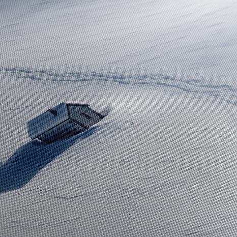 OBRAZ ZASNĚŽENÁ KRAJINA S CHALOUPKOU - VÁNOČNÍ A ZIMNÍ OBRAZY - OBRAZY