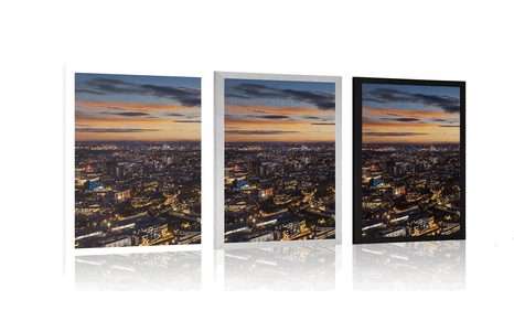 POSTER – VISTA AEREA DI LONDRA - CITTÀ - POSTER