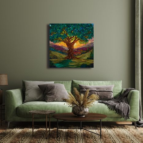 OBRAZ MAGICKÝ STROM ŽIVOTA V PŘÍRODĚ - OBRAZY STROMY ŽIVOTA - OBRAZY