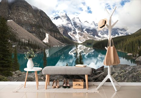 CARTA DA PARATI – SPLENDIDO PAESAGGIO MONTANO - CARTA DA PARATI NATURA - CARTA DA PARATI