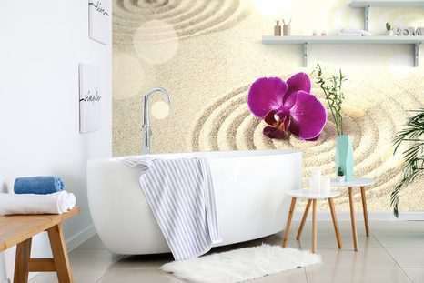 TAPETA PÍSEČNÁ ZEN ZAHRADA - TAPETY FENG SHUI - TAPETY