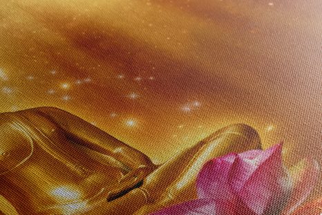 OBRAZ ZŁOTY BUDDA - OBRAZY FENG SHUI - OBRAZY