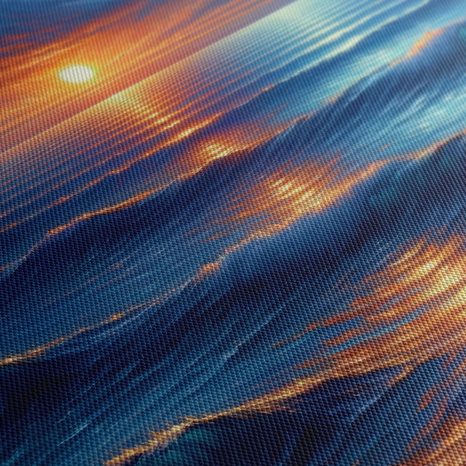 OBRAZ DRAMATICKÉ NEBE A MOŘE - OBRAZY VÝCHOD A ZÁPAD SLUNCE - OBRAZY