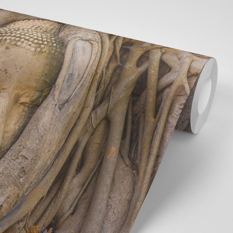 FOTOTAPETE BUDDHAS HEILIGER FEIGENBAUM - TAPETEN MIT FENG SHUI-MOTIVEN - TAPETEN