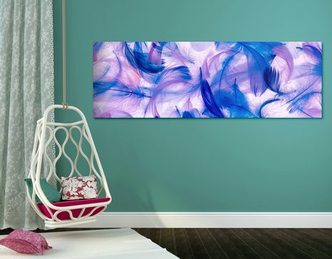 OBRAZ PIĘKNE PIÓRA - OBRAZY MARTWA NATURA - OBRAZY