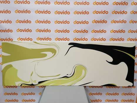 OBRAZ MODERNÍ ZELENÁ ABSTRAKCE - ABSTRAKTNÍ OBRAZY - OBRAZY