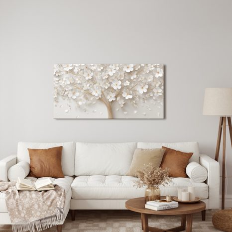 OBRAZ ELEGANCE KVĚTINOVÉHO STROMU ŽIVOTA - OBRAZY STROM ŽIVOTA - OBRAZY