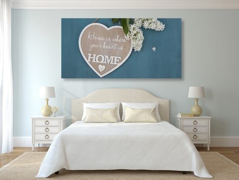 SLIKA SRCE S CITATOM – HOME IS WHERE YOUR HEART IS - SLIKE Z NAPISI IN CITATI - SLIKE