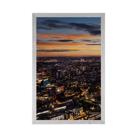 POSTER – VISTA AEREA DI LONDRA - CITTÀ - POSTER