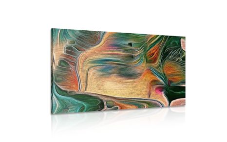 WANDBILD PSYCHEDELISCHE ABSTRAKTION - ABSTRAKTE BILDER - BILDER