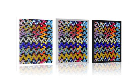 PLAGÁT NÁDHERNÝ VZOR VO FARBÁCH - ABSTRAKTNÉ A VZOROVANÉ - PLAGÁTY