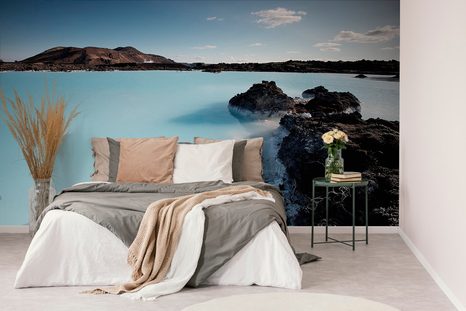 FOTOTAPETA MODRÁ LAGUNA - TAPETY PŘÍRODA - TAPETY