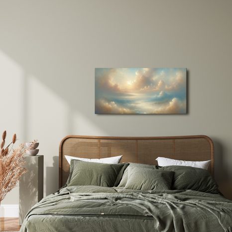 OBRAZ NEBESKÉ SVĚTLO - OBRAZY VÝCHOD A ZÁPAD SLUNCE - OBRAZY