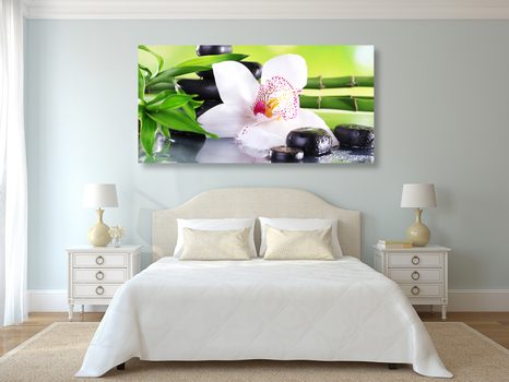 KÉP JAPÁN ORCHIDEA JAPÁN TÉMÁVAL - FENG SHUI KÉPEK - KÉPEK